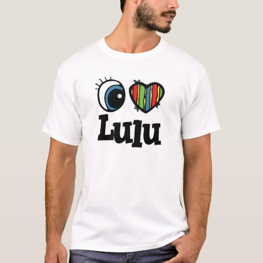 I Heart (Love) Lulu T-shirt (Voorkant)