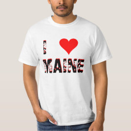 I Heart (Love) Maine T-shirt