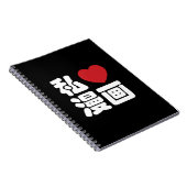 I Heart [Love] Manga 漫 画 // Nihongo Japans Kanji Notitieboek (Rechterzijde)