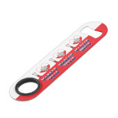 I Heart Love Marlin Texas Speed Flessenopener (Voorkant Gekanteld)