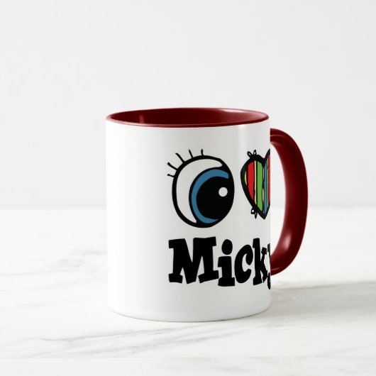 I Heart (Love) Micky Mok (Voorkant rechts)