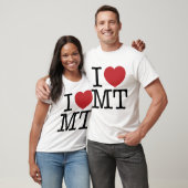 I Heart Love Montana MT State Tee Shirts (Unisex)