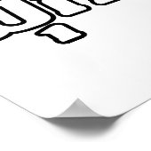 I Heart (Love) Mukdahan, Isan, Thailand Poster (Hoek)