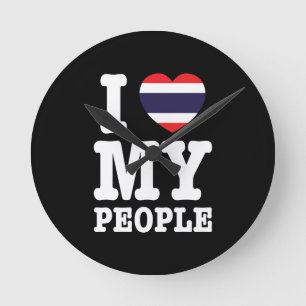 I Heart (Love) My Thai People Ronde Klok
