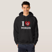 I HEART [LOVE] NIHON HOODIE (Voorkant volledig)