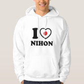 I HEART [LOVE] NIHON HOODIE (Voorkant)
