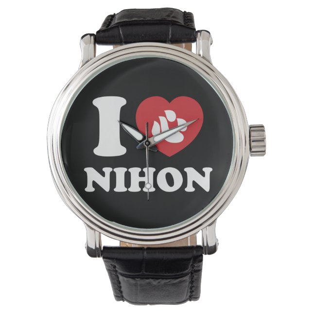 I HEART [LOVE] NIHON HORLOGE (Voorkant)