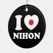I HEART [LOVE] NIHON KERAMISCH ORNAMENT (Links)