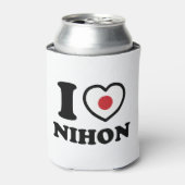 I HEART [LOVE] NIHON KOELBOX BLIKJESKOELER (Blikje Voorkant)