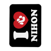 I HEART [LOVE] NIHON MAGNEET (Verticaal)