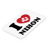 I HEART [LOVE] NIHON MAGNEET (Linkerzijde)
