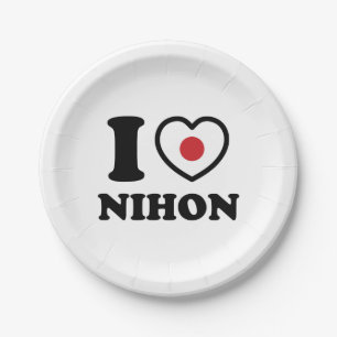 I HEART [LOVE] NIHON PAPIEREN BORDJE