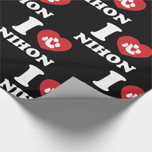I HEART [LOVE] NIHON WRAPPING PAPIER (Hoek)