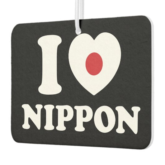 I HEART [LOVE] NIPPON AIR FRESHENER LUCHTVERFRISSER (Links)