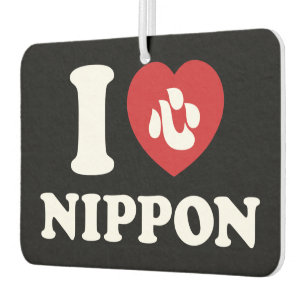 I HEART [LOVE] NIPPON AIR FRESHENER LUCHTVERFRISSER