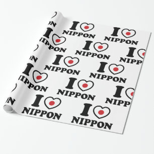 I HEART [LOVE] NIPPON CADEAUPAPIER