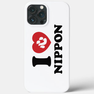 I HEART [LOVE] NIPPON Hoesje-Mate iPhone CASE