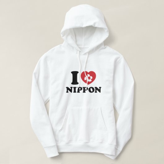 I HEART [LOVE] NIPPON HOODIE (Design voorkant)