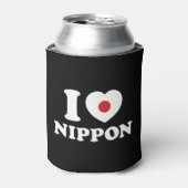 I HEART [LOVE] NIPPON KOELBOX BLIKJESKOELER (Blikje Voorkant)