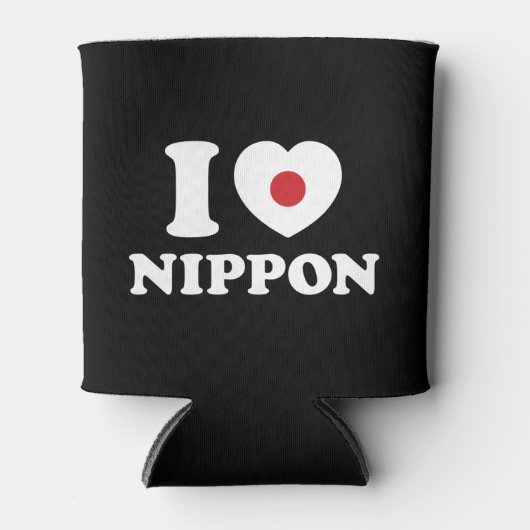 I HEART [LOVE] NIPPON KOELBOX BLIKJESKOELER (Voorkant)