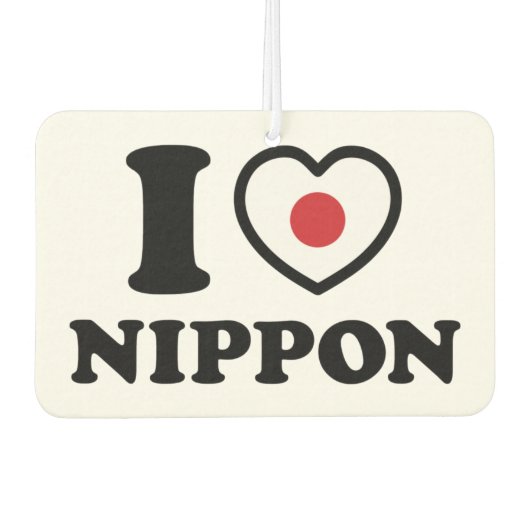 I HEART [LOVE] NIPPON LUCHTVERFRISSER (Voorkant)