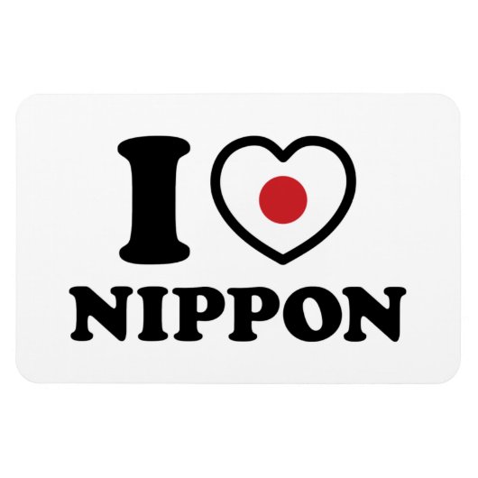I HEART [LOVE] NIPPON MAGNEET (Horizontaal)