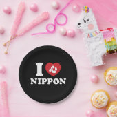 I HEART [LOVE] NIPPON PAPIEREN BORDJE (Feest)