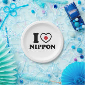 I HEART [LOVE] NIPPON PAPIEREN BORDJE (Feest)