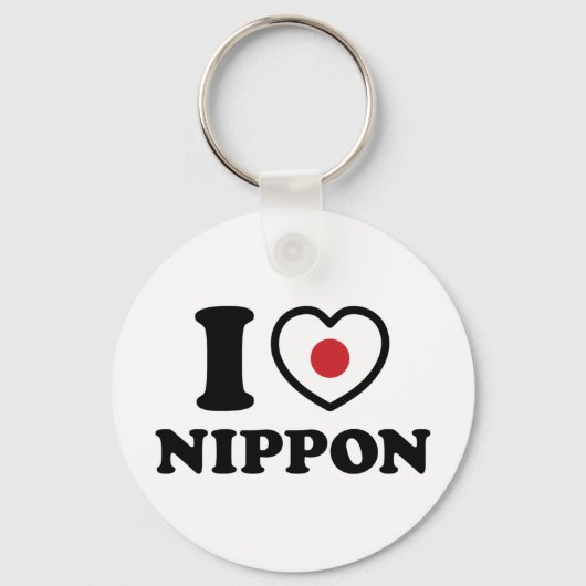 I HEART [LOVE] NIPPON SLEUTELHANGER (Voorkant)
