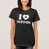 I HEART [LOVE] NIPPON T-Shirt (Voorkant)