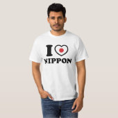 I HEART [LOVE] NIPPON T-SHIRT (Voorkant volledig)
