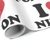 I HEART [LOVE] NIPPON WRAPPON PAPER CADEAUPAPIER (Rol Hoek)