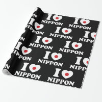I HEART [LOVE] NIPPON WRAPPON PAPER