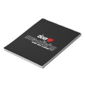 I Heart (Love) Nong Bua Lamphu, Isan, Thailand Notitieblok (Linkerzijde)