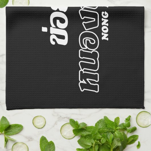 I Heart (Love) Nong Bua Lamphu, Isan, Thailand Theedoek (Gevouwen)