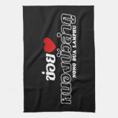 I Heart (Love) Nong Bua Lamphu, Isan, Thailand Theedoek (Verticaal)