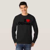 I Heart Love Oliver T-shirt (Voorkant volledig)