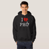 I Heart (Love) Pho Hoodie (Voorkant volledig)