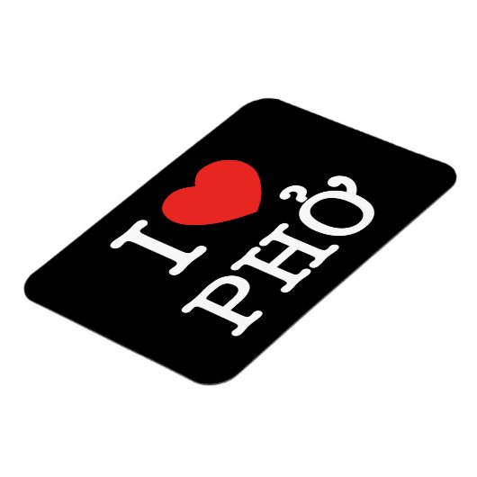 I Heart (Love) Pho Magneet (Linkerzijde)
