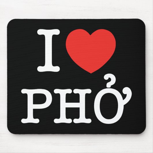 I Heart (Love) Pho Muismat (Voorkant)