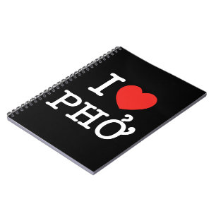 I Heart (Love) Pho Notitieboek