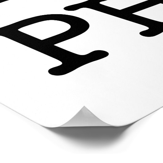 I Heart (Love) Pho Poster (Hoek)