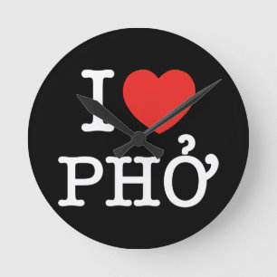 I Heart (Love) Pho Ronde Klok