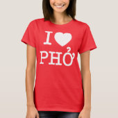 I Heart (Love) Pho T-shirt (Voorkant)