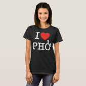 I Heart (Love) Pho T-shirt (Voorkant volledig)