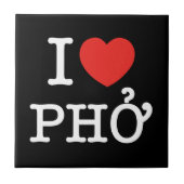 I Heart (Love) Pho Tegeltje (Voorkant)