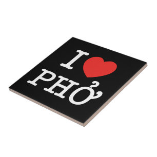 I Heart (Love) Pho Tegeltje