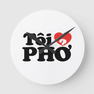 I Heart (Love) Pho (Tôi ❤ PHỞ) Vietnamese Language Ronde Klok