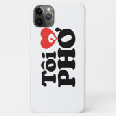 I Heart (Love) Pho (Tôi ❤ PHỞ) Vietnamese taal Case-Mate iPhone Case (Achterkant)