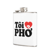 I Heart (Love) Pho (Tôi ❤ PHỞ) Vietnamese taal Heupfles (Links)